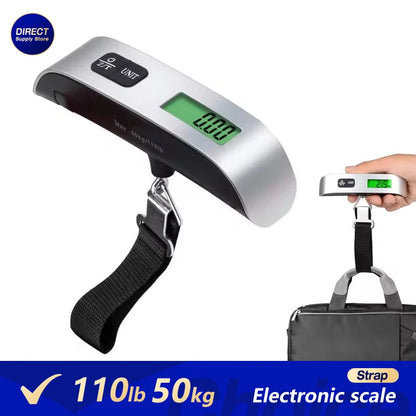 "Portable Digital Luggage Scale with LCD Display"