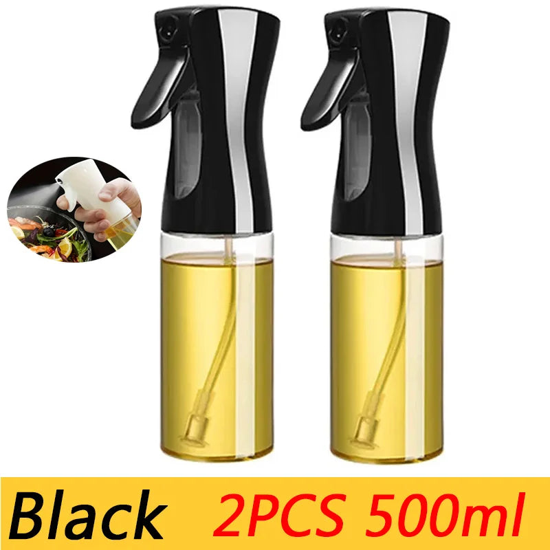 "Oil Spray Bottle Dispenser for Cooking & BBQ"