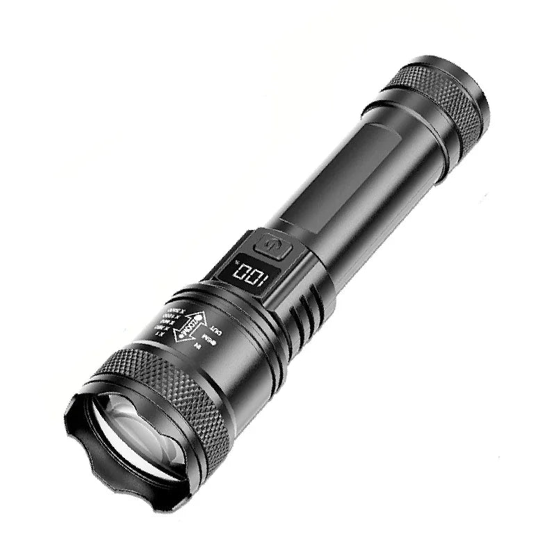 "2000LM USB Rechargeable Tactical LED Flashlight"